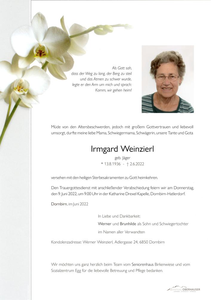 Irmgard Weinzierl